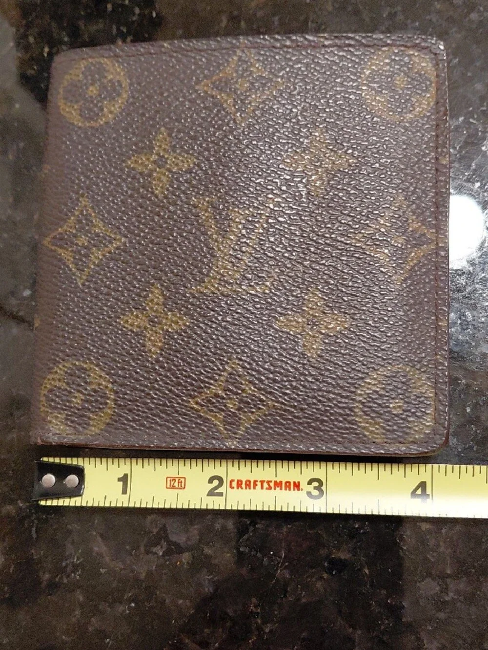 Louis Vuitton Monogram Portefeuille Marco Bi Bifold Wallet - Brown & Gold